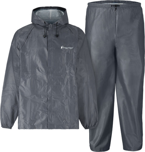 FROGG TOGGS RAIN SUIT MENS ULTRA LITE 2 XL CARBON BLACK