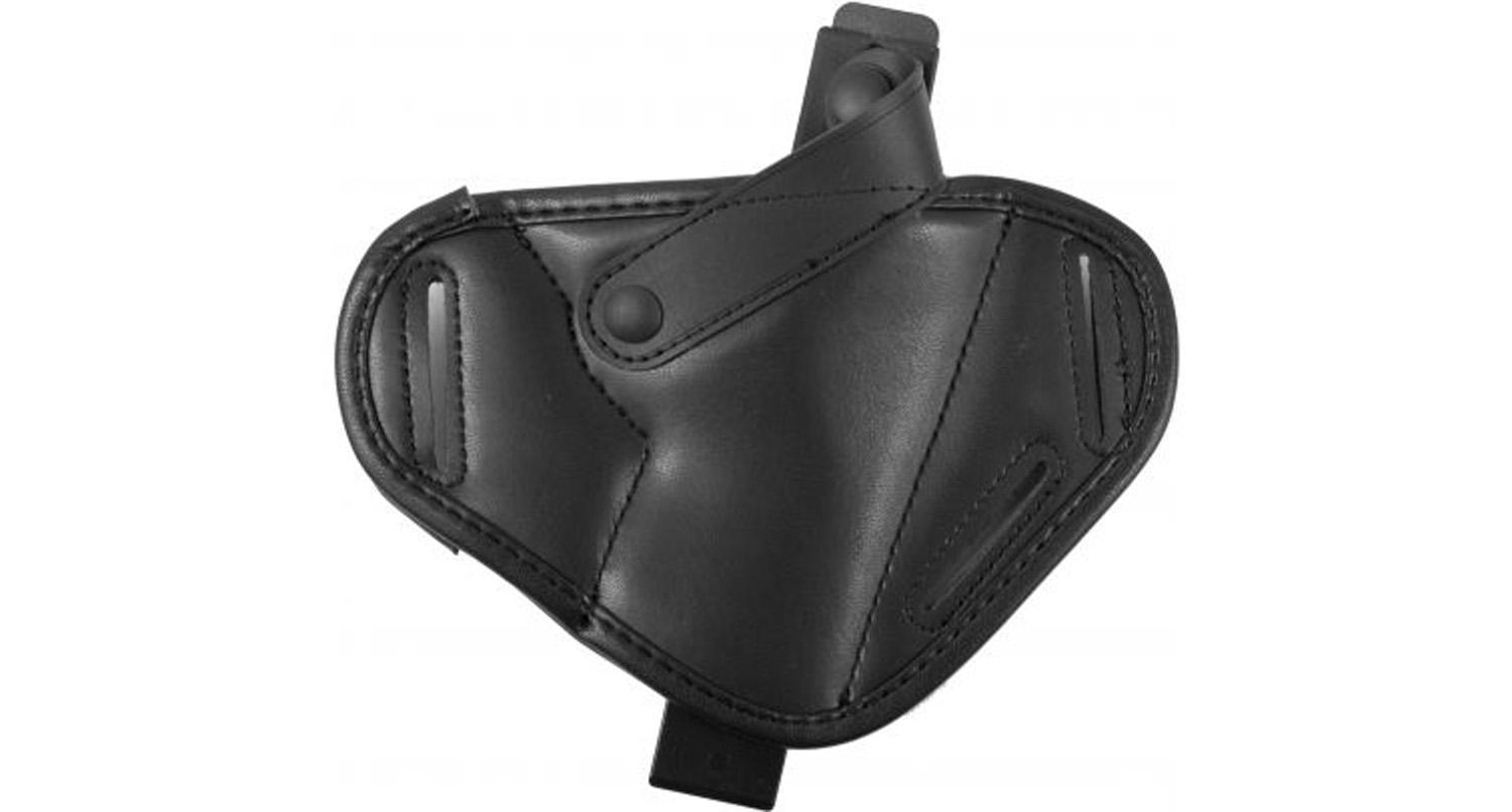 Uncle Mike's AM#12 Belt Slide Holster Plain Black Nylon Model 8612