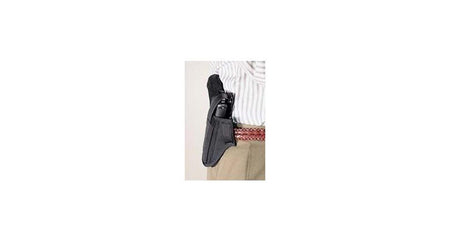 Uncle Mike's Belt Slide Holster #15 Black Nylon Right Hand Large Frame Autos 3.75-4.5 in