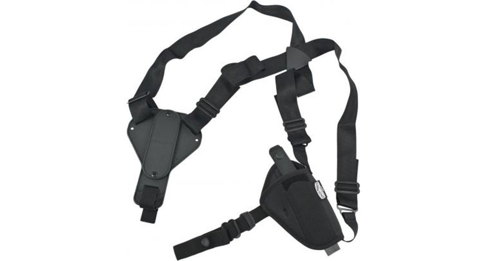 Uncle Mike's AM#15 Plain Black Nylon Shoulder Holster Model 8715