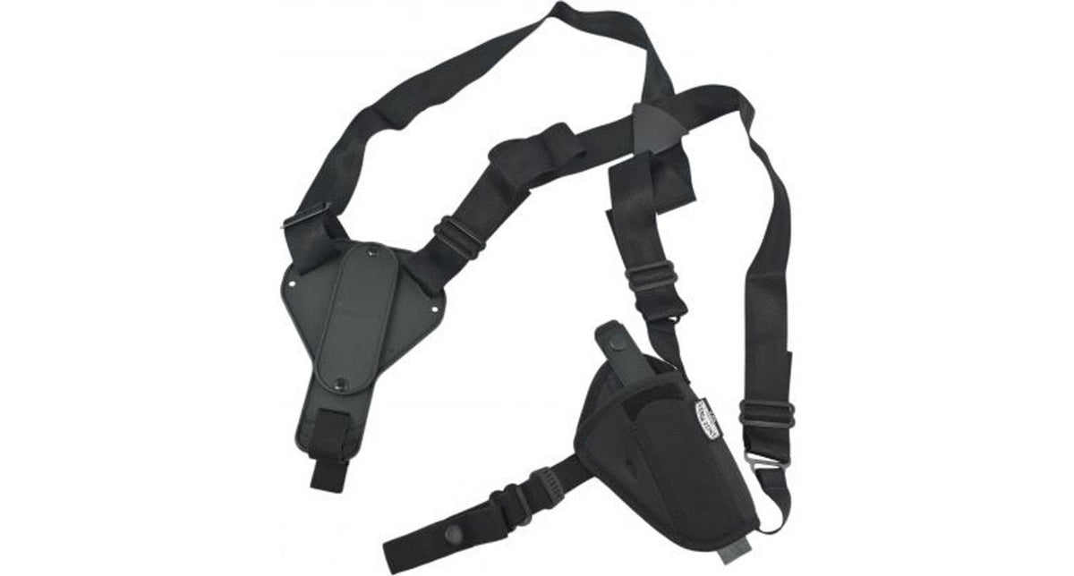 Uncle Mike's Shoulder Holster Plain Black Nylon Size 16