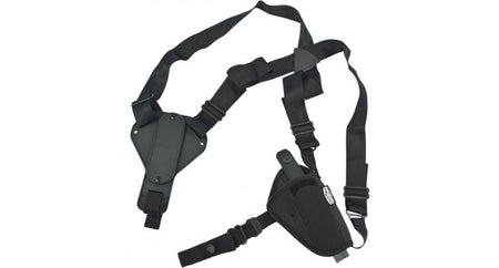 Uncle Mike's Shoulder Holster Plain Black Nylon Size 16