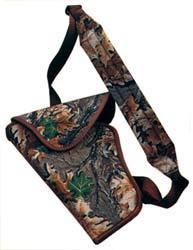 Uncle Mike's Scoped Bandolier Shoulder Holster Black Single Action Revolver 6-7.5" Barrel