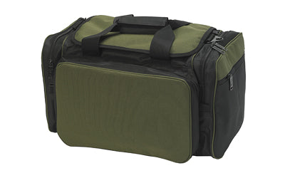 US PeaceKeeper Green w/Black 18"x10.5"x10" Large Firearm Range Bag, 600 Denier P22216