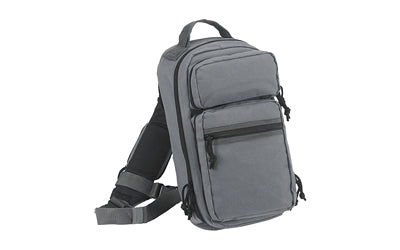 US PeaceKeeper Urban Gray CCW Sling Pack with MOLLE Compatibility 8.5x17x5.5 P51320