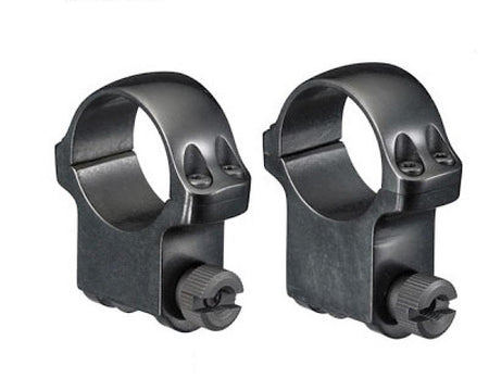 Ruger M77 Standard 2-Piece Steel Scope Rings 1" High 5B/6B Blued Finish