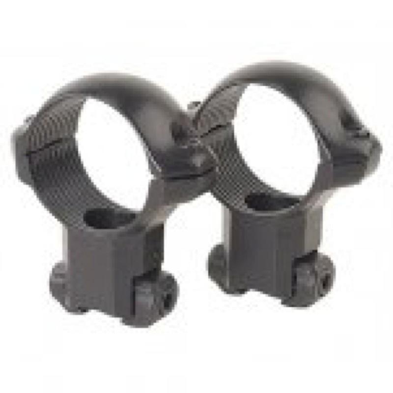 Ruger M77 4B/5B 1" Medium Matte Blued 2-Piece Steel Scope Rings