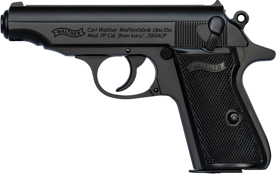 Walther Arms 4796030 PP 32 ACP 8+1 3.90" Black
