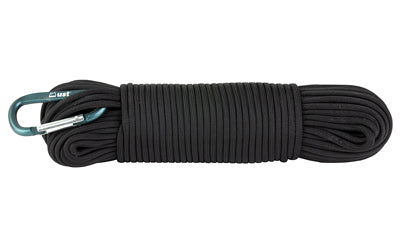 UST Para 550 Nylon Utility Cord with Carabiner, 100 Ft, Black 1146777