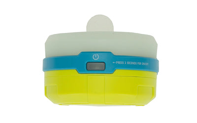 Ultimate Survival Technologies Spright Lantern 1146778, 100 Lumen LED, Collapsible Globe, Integrated Hang Hook, Yellow/Blue