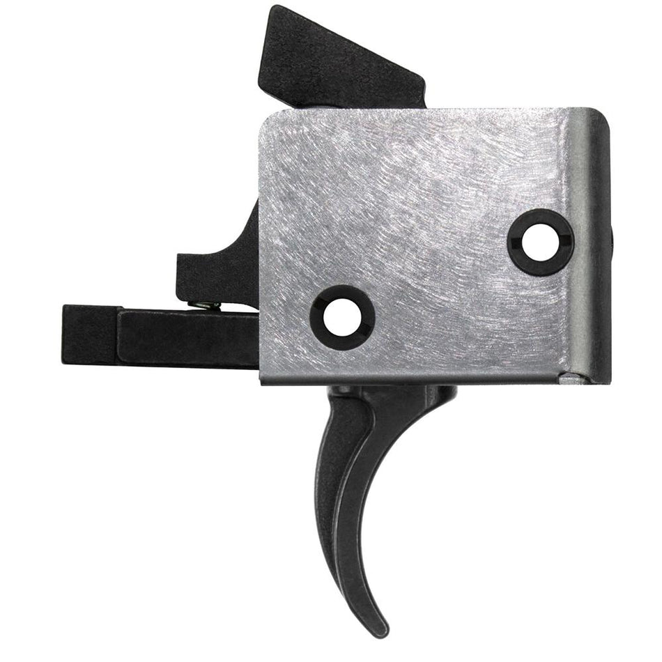 CMC Triggers Single Stage AR-15/10 Curved Trigger 2.5 Pound Small Pin Black