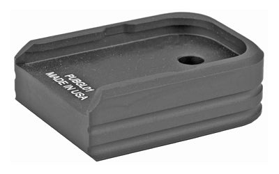 UTG Matte Black Anodized Aluminum +0 Base Pad Compatible with Glock Double Stack Small Frame Magazines