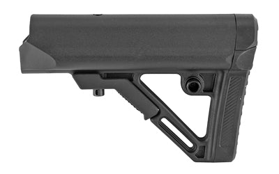 UTG PRO Model 4 S1 6-Position Adjustable AR/M4 Butt Stock with Rubberized Recoil Pad, Black