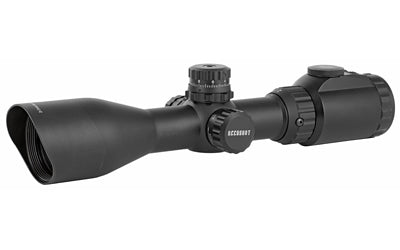 UTG AccuShot 2-7X 44 Long Eye Relief Scout Scope, 30mm, 36-Color Mil-Dot, Side Parallax, Black SCP3-274LAOIEW