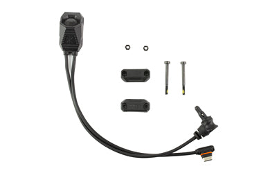 Unity Tactical AXON SL SYNC, Link 7" Dual Lead Momentary Switch, Crane Laser & USB-C, Fits Picatinny Rail, Black AXN-SL-UCI7B