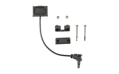 Unity Tactical ModButton Lite Momentary Switch, 4.5" Crane Laser Cable, Fits Picatinny Rail, Black MBL-BLK-CL-4.5