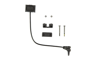 Unity Tactical ModButton Lite Momentary Switch, 7" Crane Laser Cable, Fits Picatinny Rail, Black MBL-BLK-CL-7