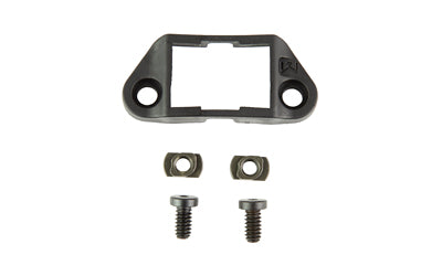 Unity Tactical ModButton Lite Series M-LOK Adapter Plate, Polymer, Low Profile, Black MBL-MLOK-BLK