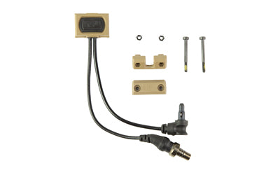 Unity Tactical ModButton Lite SYNC Momentary Switch, 4.5" Dual Lead, SureFire and Crane Laser, Picatinny, Flat Dark Earth MBL2-FDE-SF-CL-4.5