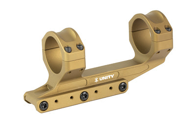Unity Tactical REKE Picatinny Scope Mount 34mm, 1.54" Height, FDE Anodized Finish, RKE-S34154F