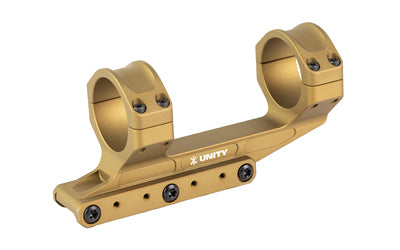 Unity Tactical REKE Picatinny Scope Mount 35mm, 1.54" Height, FDE Anodized Finish, RKE-S35154F