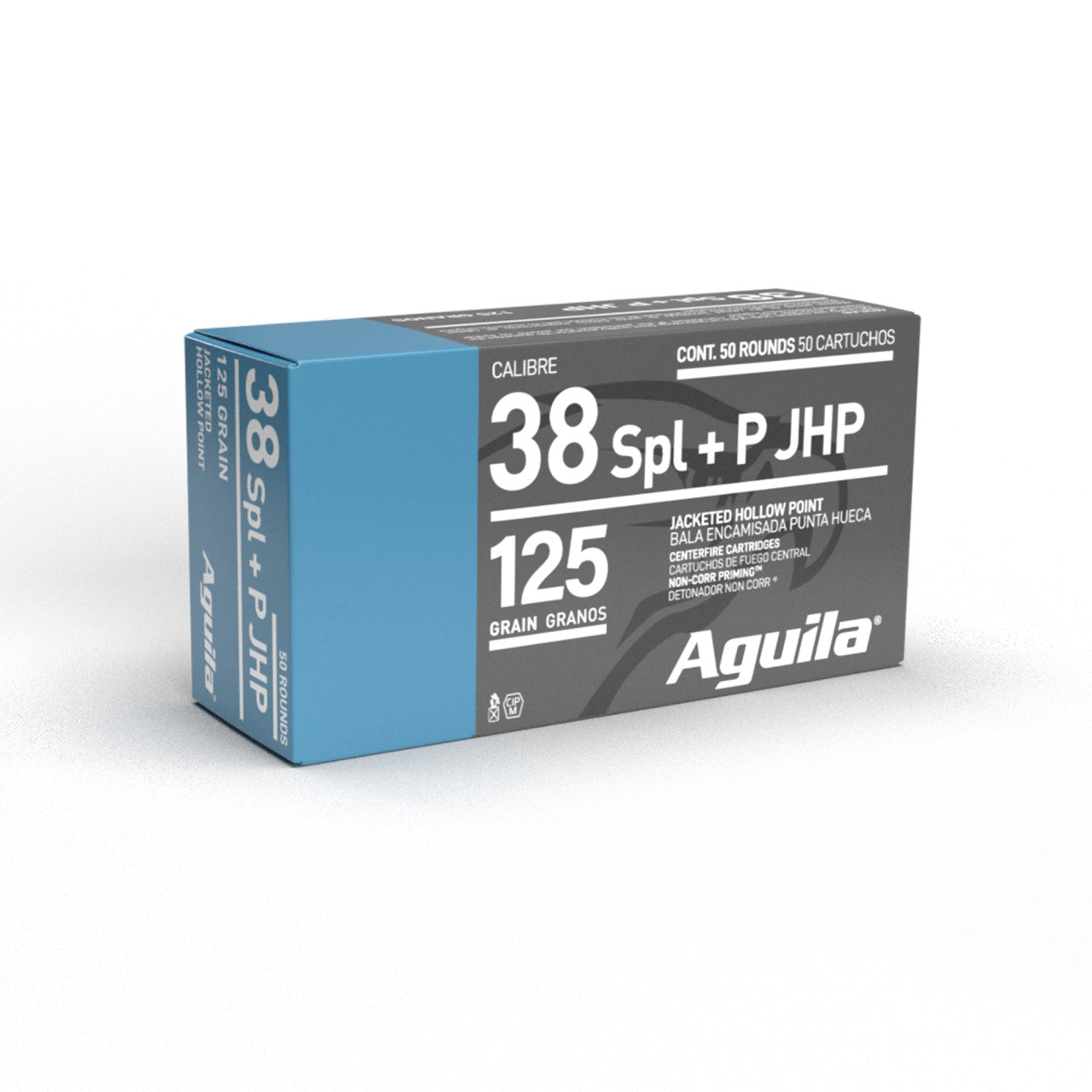 Aguila 38 Special +P 125gr Jacketed Hollow Points(JHP)