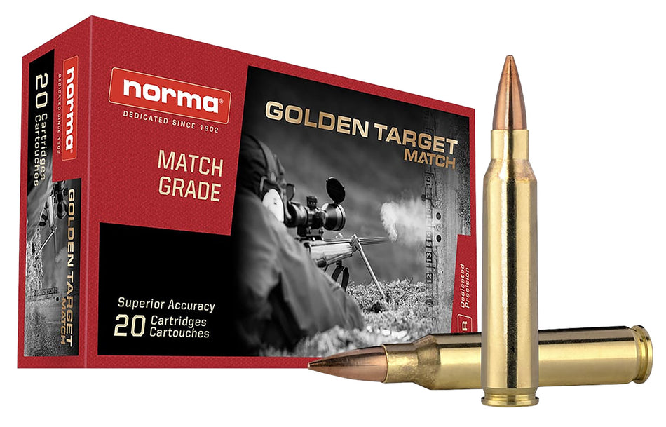 NORMA GOLDEN TARGET .223 Remington 77GR BTHP