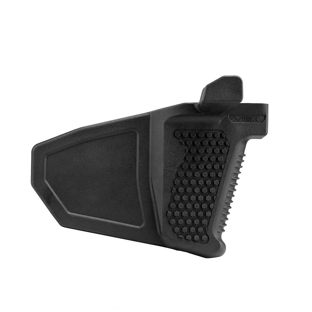 NcStar VISM AK Featureless Thumb Shelf Grip Black Polymer Right Hand