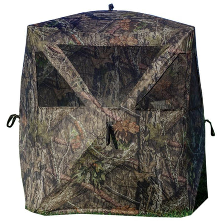 Rhino R-100 2-Hunter Ground Blind in Mossy Oak Break Up Country Pattern