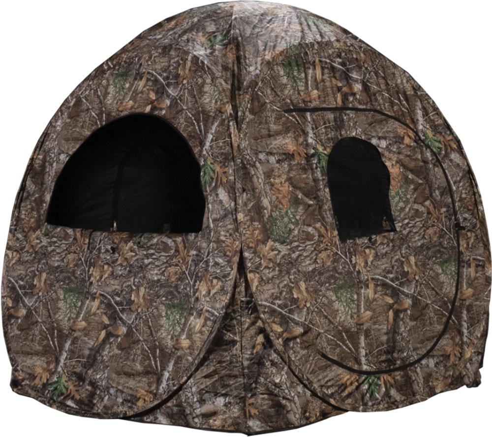 Rhino R-75 Realtree Edge 1-Person Ground Hunting Blind with Shoot-Through Mesh