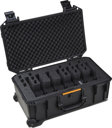 Pelican Vault 7 Pistol Hard Case with Pre-Cut Foam Insert Black