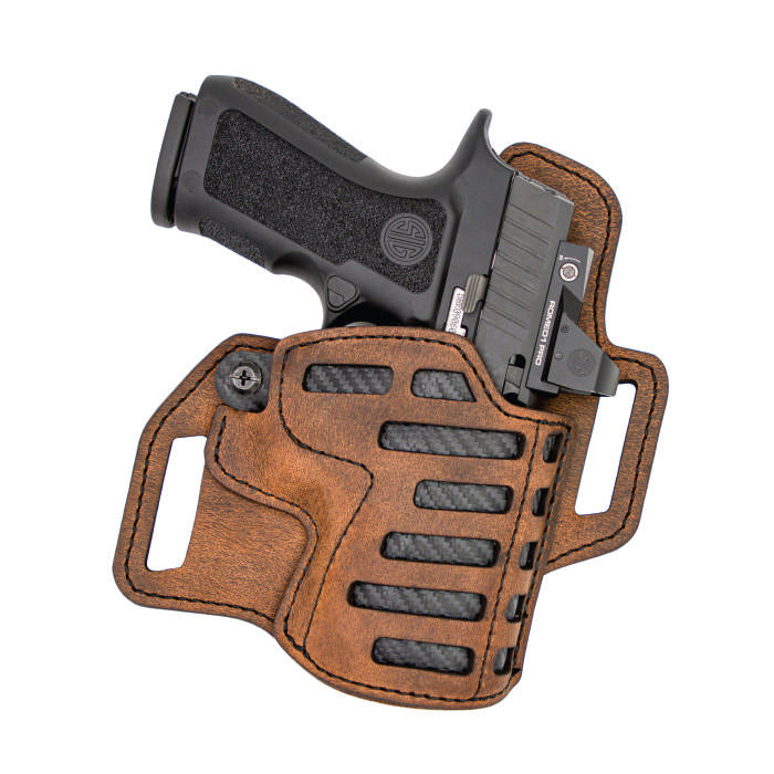 Versacarry Compound Series OWB Holster Size 3 Brown RH