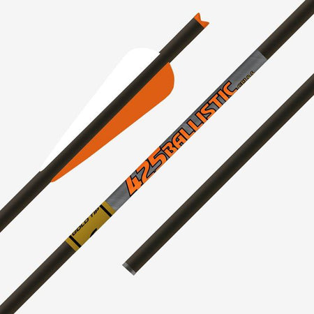Gold Tip Ballistic Crossbow Bolt 20 Inch 4" Duravanes Half Dozen
