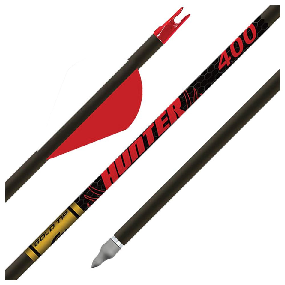 Gold Tip Hunter 300 Raptor Vanes 2" Arrows Half Dozen Pack