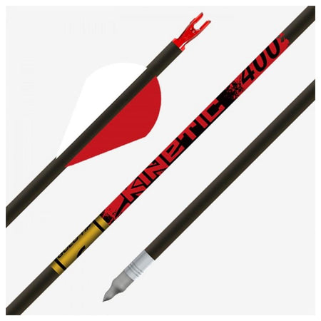 Gold Tip Kinetic 340 Raptor Vanes 2" Arrows Half Dozen Pack