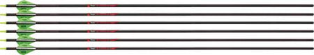 Victory Archery VForce Sport Arrows Spine 400 Fletched 6-Pack