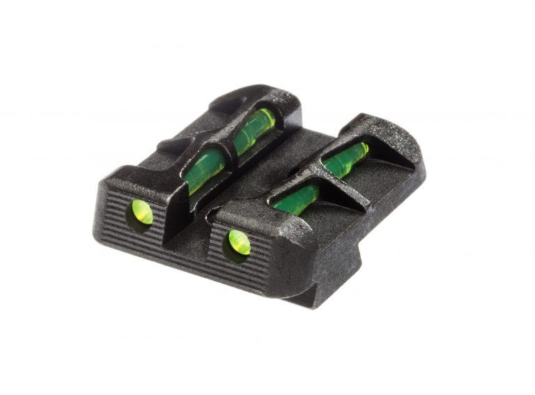 HIVIZ LiteWave Glock Rear Sight Green LitePipe for 9mm .40 S&W and .357 Sig Models