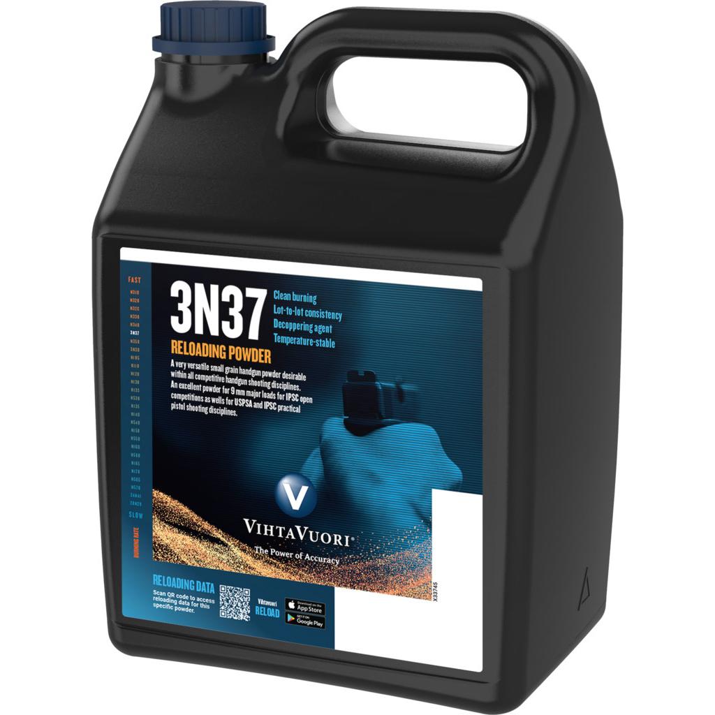 Vihtavuori 3N37 Smokeless Powder 4 lb Canister
