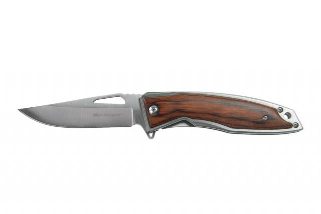 Sarge Knives Strive 2.5" Swift Assist Folder with Wood Two-Tone Handle
