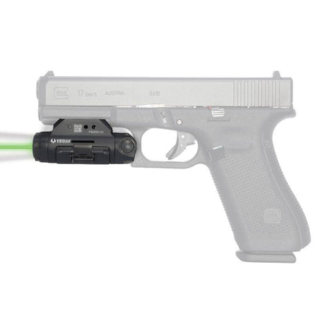 Viridian X5L Gen 3 Green Laser Sight with 500 Lumen Tactical Light Universal Handgun Mount