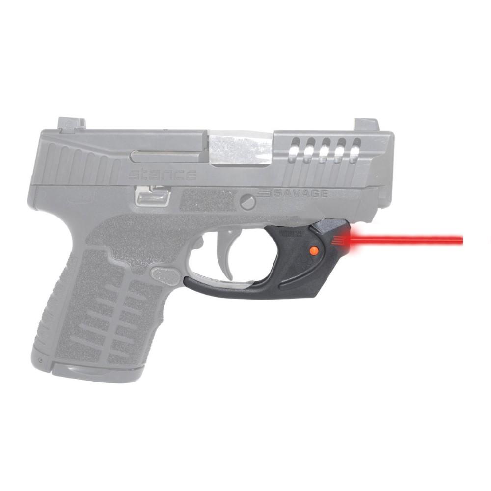 Viridian E Series Red Laser Black Savage Stance Pistol with Right-Hand IWB Kydex Holster