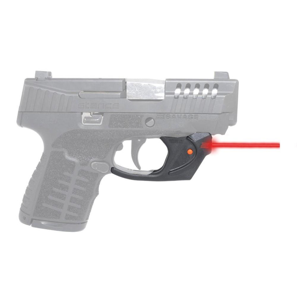 Viridian E Series Red Laser Black Savage Stance Pistol with Right-Hand IWB Kydex Holster