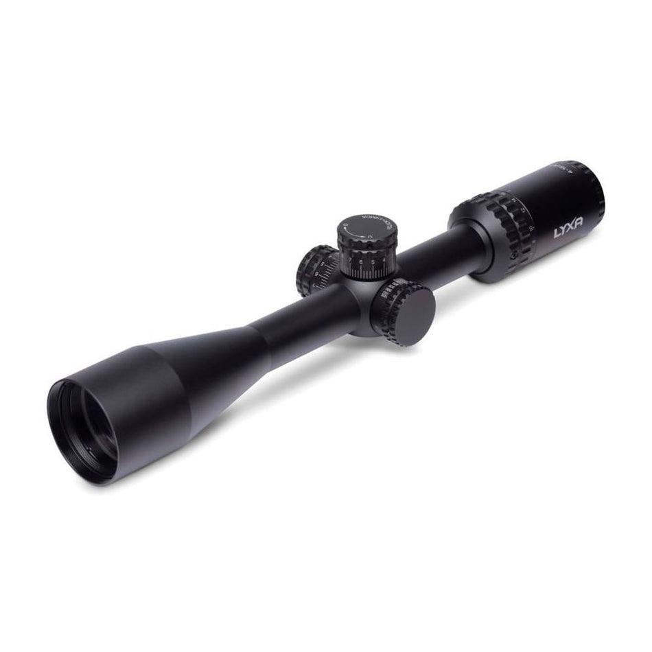 Viridian LYXA Rifle Scope EXCLUSIVE 4-16x44 1" SFP MOA BDC Non-Illum. Black