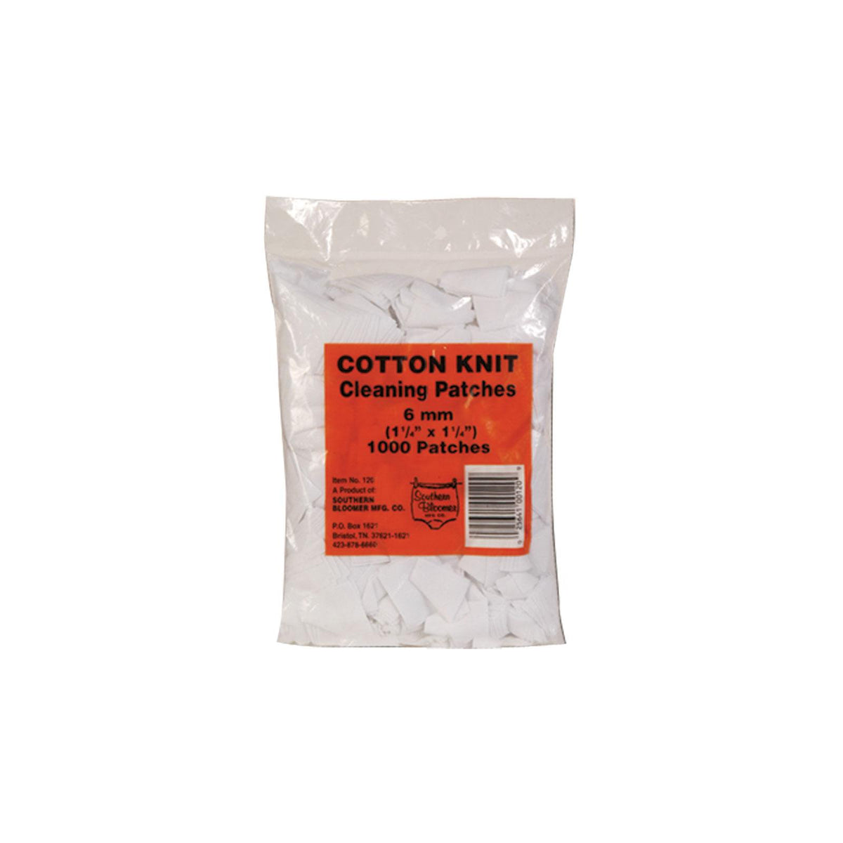 Southern Bloomer Lint-Free 6mm Cleaning Patches 1000/Pack