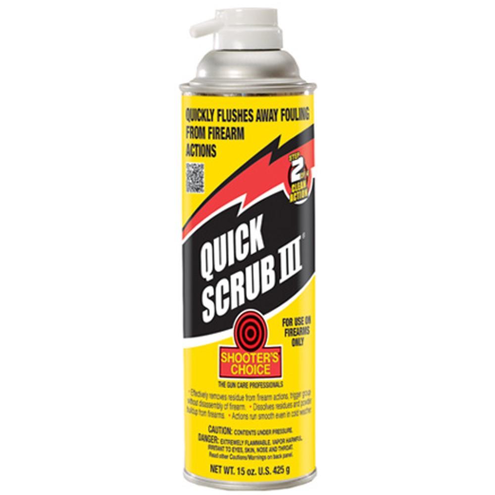 Shooter's Choice Quick Scrub III Powder Residue Remover 15oz Spray