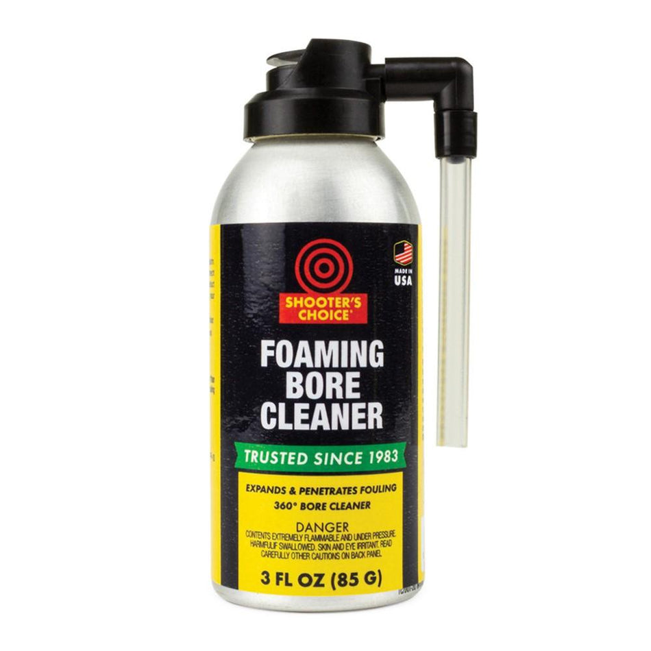 Shooter's Choice Expanding Foam Firearm Bore Cleaner 3 oz Aerosol