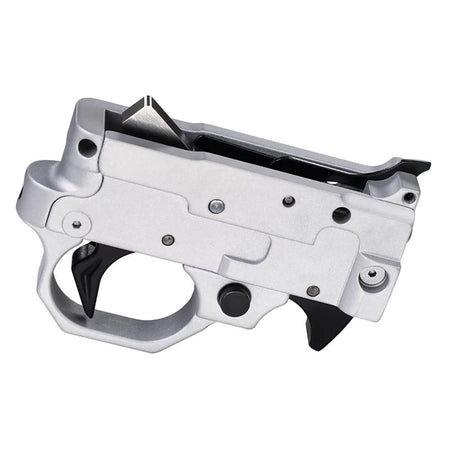 Volquartsen Drop-In TG2000 Trigger Group Silver for Ruger 10/22 & 22 Charger 2.25 lb Pull