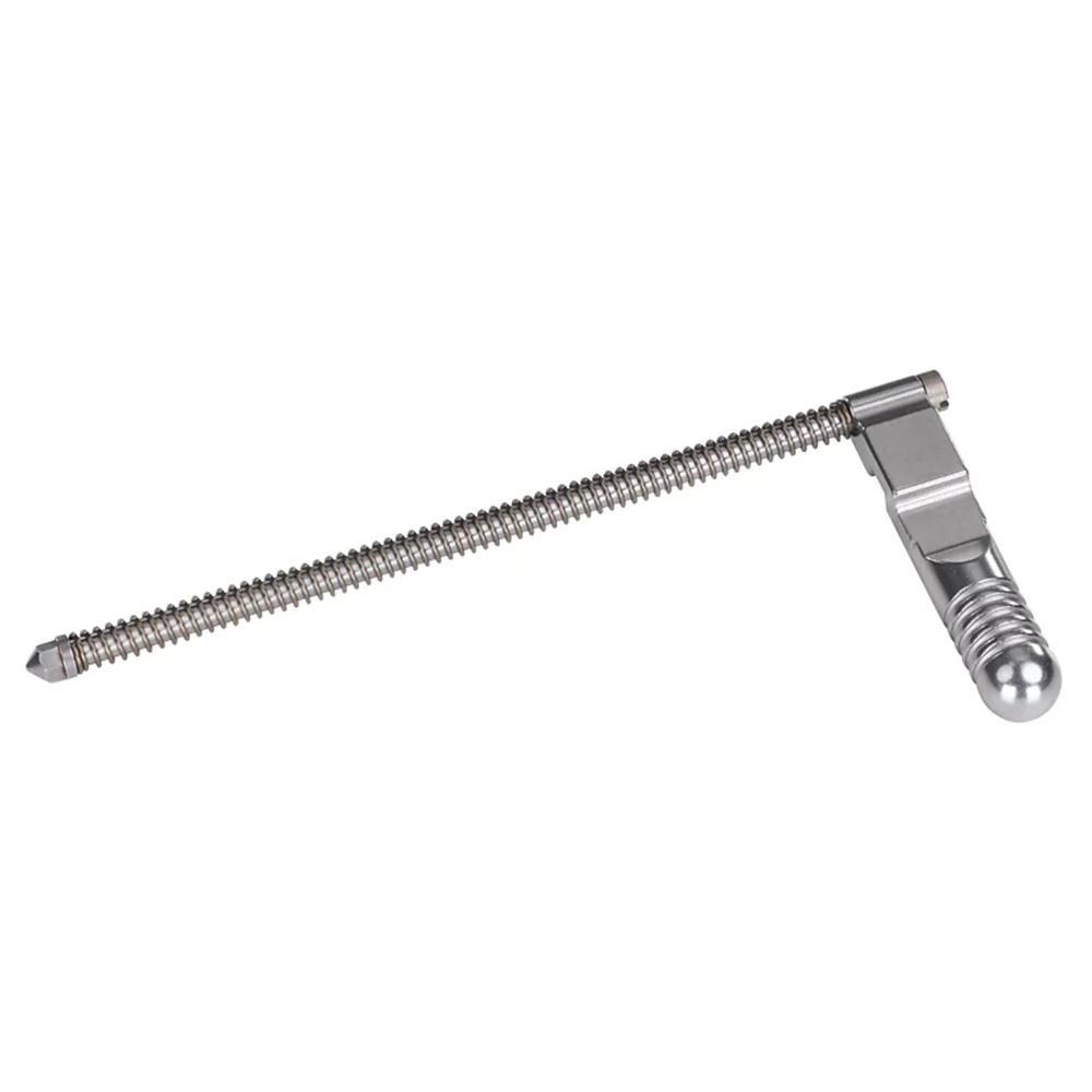 Volquartsen Ruger 10/22 Extended Bolt Handle & Recoil Rod Assembly Silver 416SS