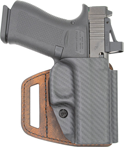 Versacarry VSlide Poly/Brown Hybrid OWB Holster for SIG P365 XL