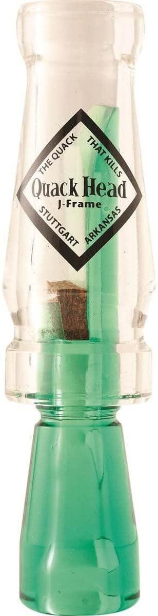 RNT Quackhead J-Frame Duck Call Single Reed - Hail Call and Seductive Quacks